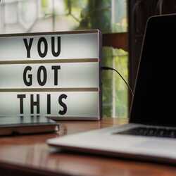 greeting e-card You got this - laptop